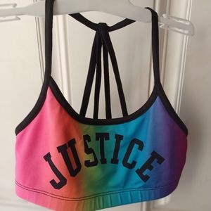 Girls active wear bralette
